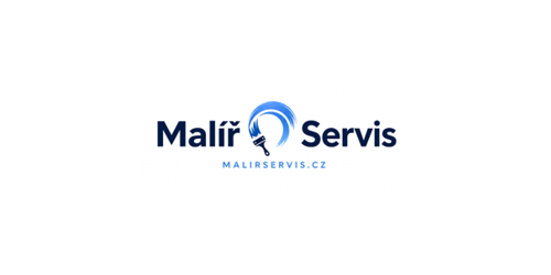 MalířServis.cz - logo malířské firmy z Poděbrad